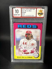 2024 Topps Heritage - Rookies Elly De La Cruz #473 (RC)
