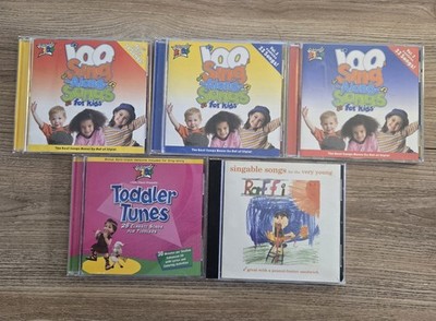 Cedarmont Kids 100 Sing Along Songs Vol 1 + Vol 2 + Vol 3 + Raffi [5 CD LOT]