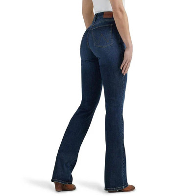 Wrangler Ladies Bespoke Lacey Western Bootcut Denim Jeans 112359277