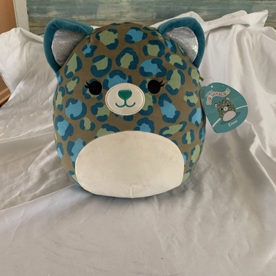 Squishmallow Enos the Dark Green Leopard 12  Plush Stuffed Animal Toy NWT