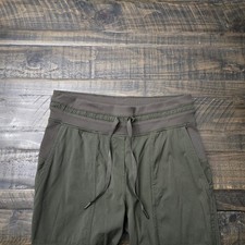Lululemon Dance Studio Crop Pants 25" Army Green 4