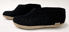 Glerups Wool Slippers with Leather Sole, Women's Size EU 37 / US 6.5-7