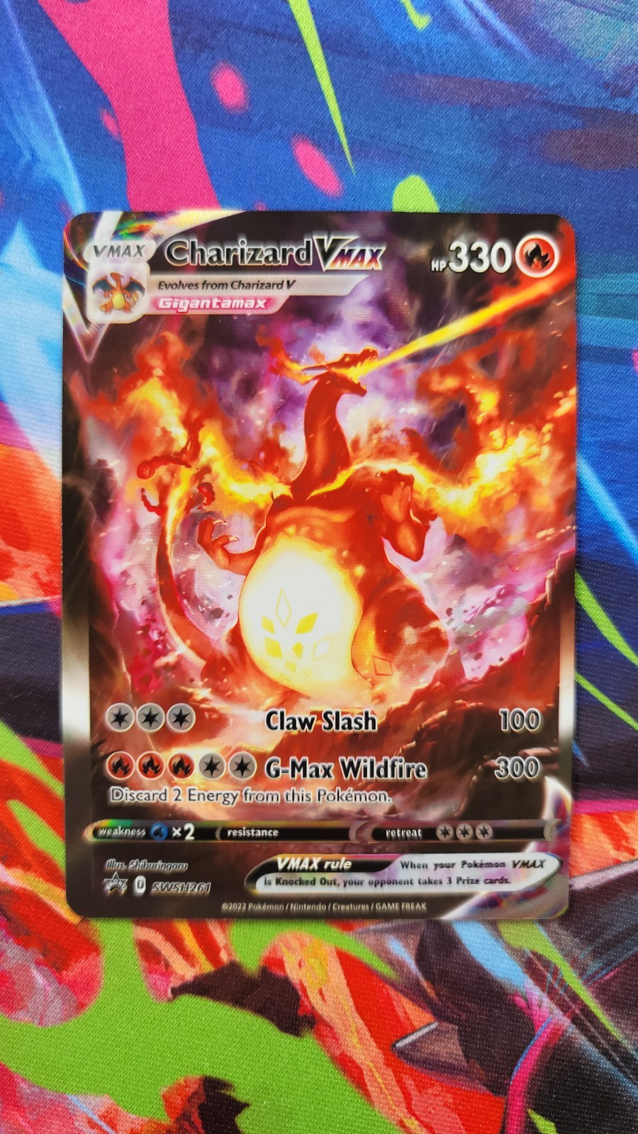 Charizard VMAX 2022 Sword & Shield: Black Star Promo #SWSH261