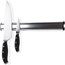 Generic 16-Inch Heavy-Duty Aluminum Knife Strip Magnetic Knife Holder Rack for K