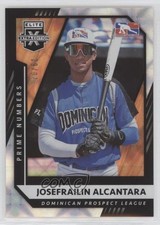 2021 Panini Elite Extra Edition Prime Numbers B 20/61 Josefrailin Alcantara 01wi