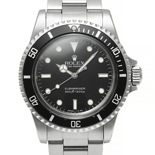 ROLEX Submariner 5513 Black Case Size 40mm x 40mm Men's Used Watch #41130