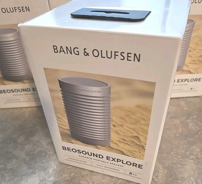   NEW Bang Olufsen Beosound Explore Durable Portable Outdoor Bluetooth Speaker