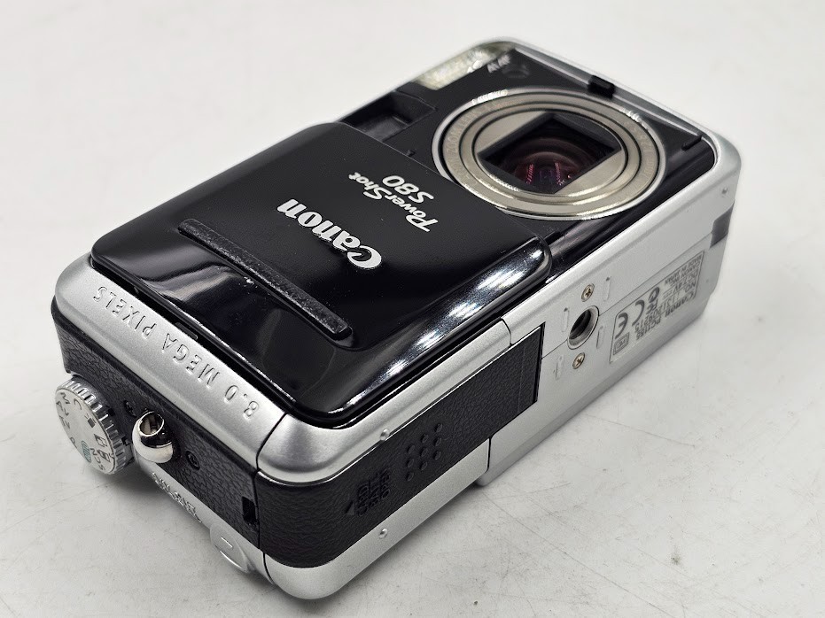 Canon PowerShot S80 8.0 MP Digital Camera Silver - Working | eBay