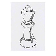 'King Chess Piece' Temporary Tattoos / Transfers TO00041580 