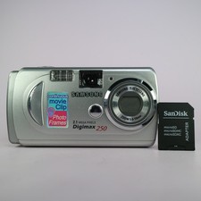Samsung Digital Camera Digimax 250 2.1MP Silver Tested