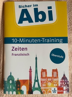 Sicher im Abi Französisch Zeiten Oberstufe Klett 2021, sehr gut