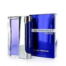 Paco Rabanne Ultraviolet Man 3.4oz Men's Eau de Toilette New In Box