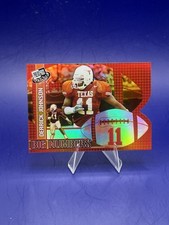 2005 Press Pass - Big Numbers Derrick Johnson #BN 11 (RC) Die Cut Texas