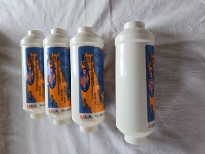 Omnipure in-line T-33 Chlorine Taste and Odor Filter CL10RO, 4-Pack 1/4'' Female