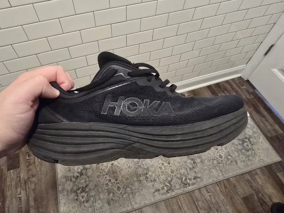 Hoka One One HOKA Bondi 8 2E Wide Triple Black for sale | eBay