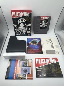 PLATOON NINTENDO NES GAME ~ COMPLETE ~