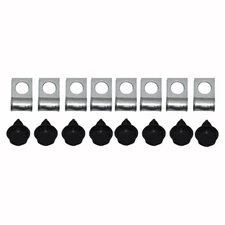 Fuel Line Clip Clamp Bracket Fastener Kit 1976-86 CJ5 CJ7 J10 J20 Scrambler 8pc