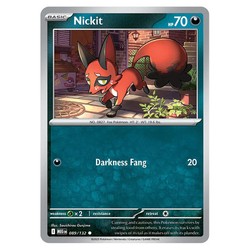 Nickit 089/132 Mega Evolution Common Pokemon TCG