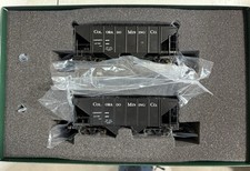 Bachmann On30 2-Bay Steel Hoppers - Colorado Mining Co. (2-Car Set)