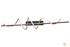 JUST LIGHT Hängeleuchte Pendelleuchte LED Emanda schwarz messing Eisen Esstisch