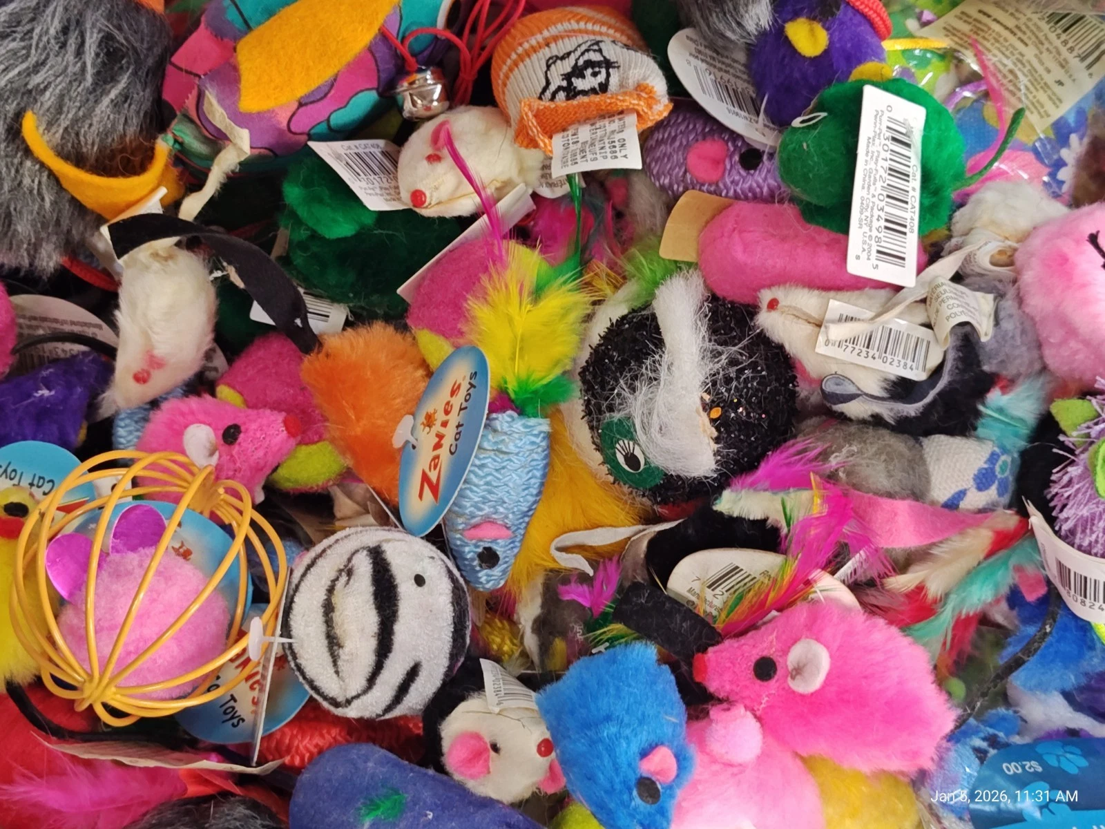 Cat Toys Bulk 40 Toys Different Selection