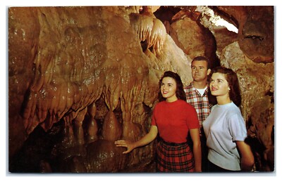 Linville Caverns Blue Ridge Parkway North Carolina Postcard