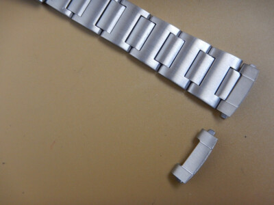 Bracciale Orologio 19 Mm Acciaio – Collegamenti A H Per Seiko 5, 6139, Yema Flygraf, Sous Marine E Affini