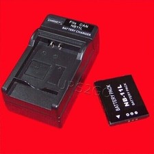 Premium 680mAh NB-11L NB11L Battery Desktop Charger for Canon ELPH 110 HS Camera