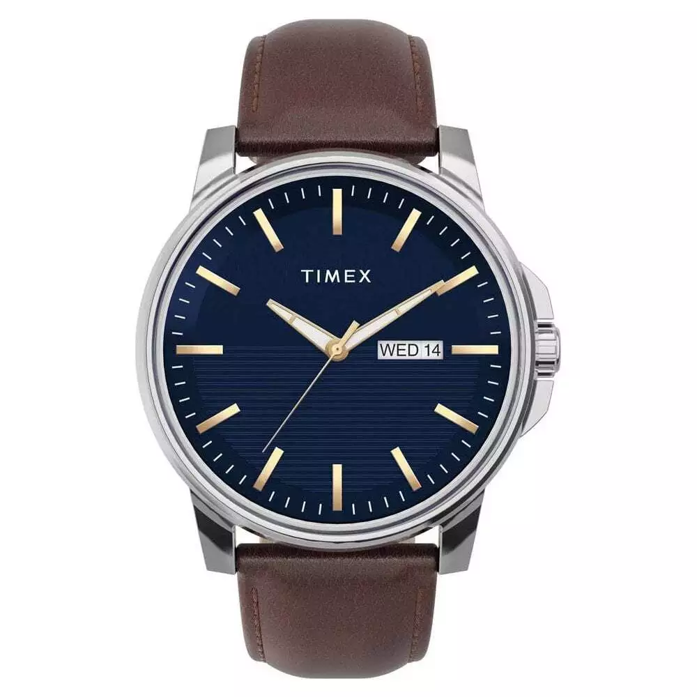 Timex Brown Mens Analogue Watch Dress TW2V79200 eBay