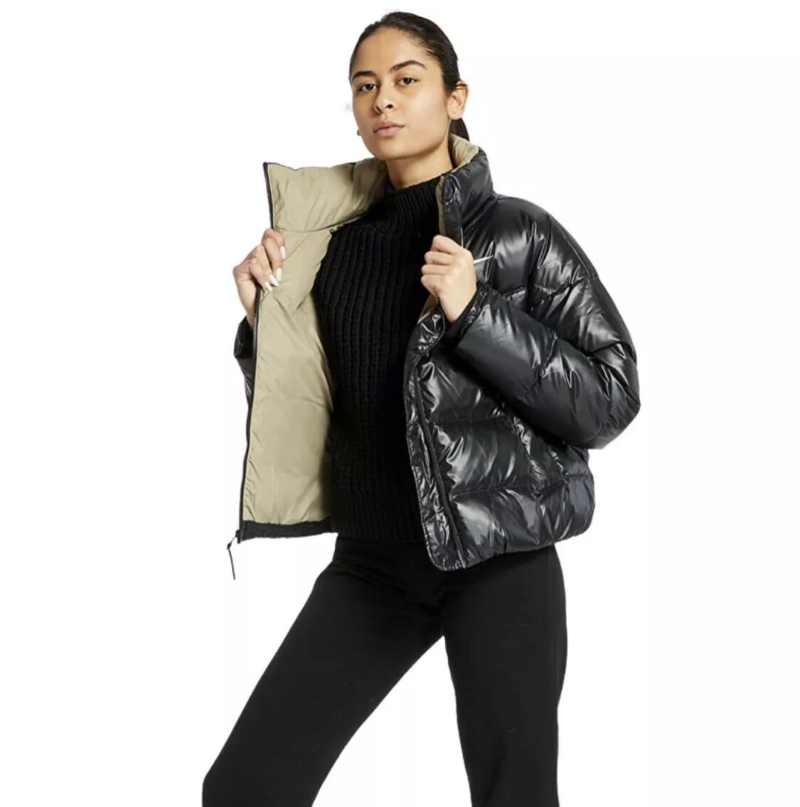 Nike Sportswear Down-Fill Puffer Jacket CU5813-010 Black