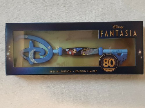 Mickey Mouse 2020 Disney Store Fantasia 80th Anniversary KEY+ KEY PIN In Hand - Picture 3 of 6
