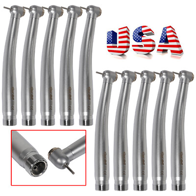 1-10 USA NSK Pana Max Style Dental High Speed Handpiece Turbine 2hole SANDENT CE