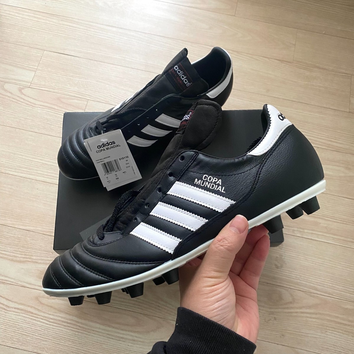 adidas Copa Mundial サッカーシューズ 黒 adidas Copa Mundial Leather Mens Soccer Cleats Black 015110