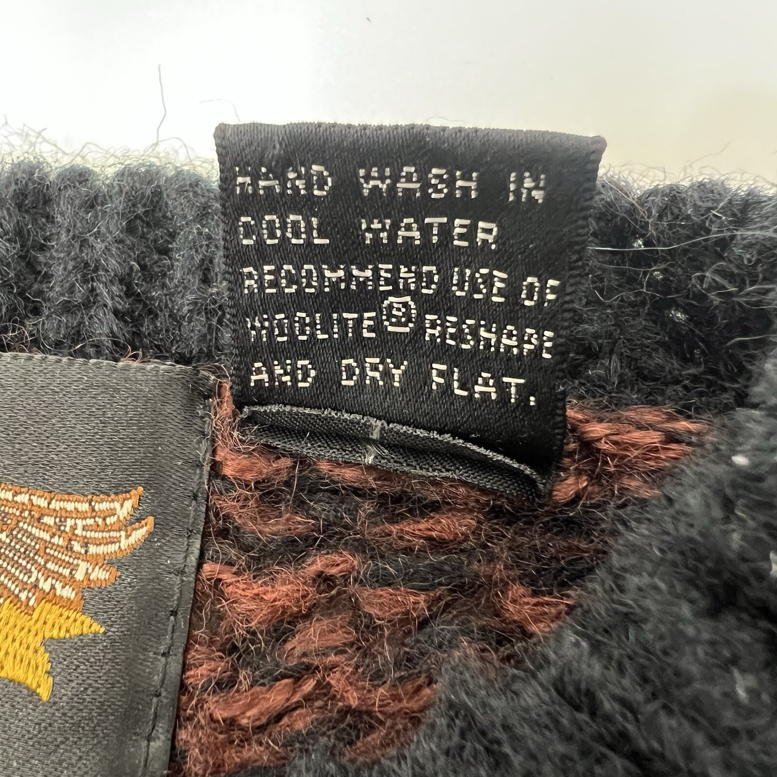 Harley Davidson Leather Eagle Patchwork Acrylic C… - image 5