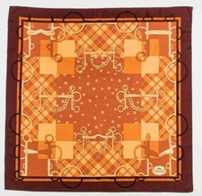Magnifique Foulard " Longchamp " / Authentic " Longchamp " Scarf