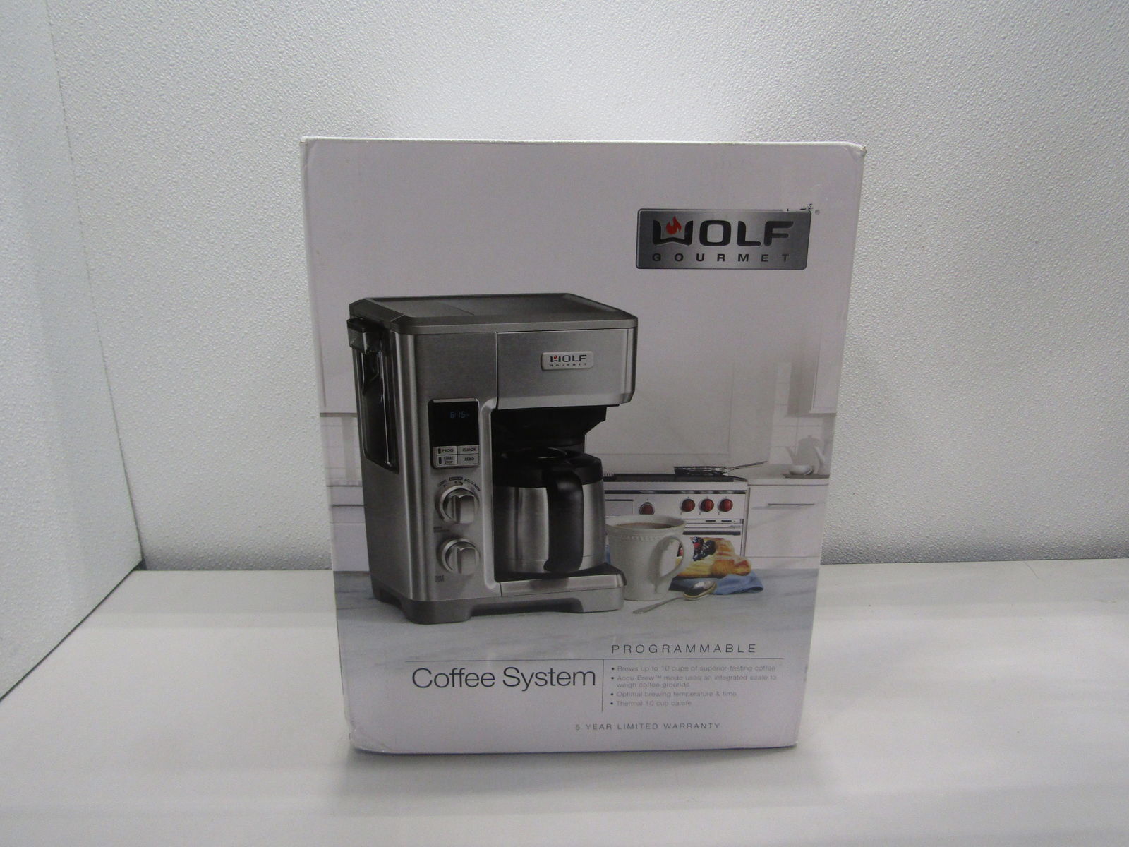 Wolf Gourmet Automatic Drip Coffee Maker WGCM100S eBay