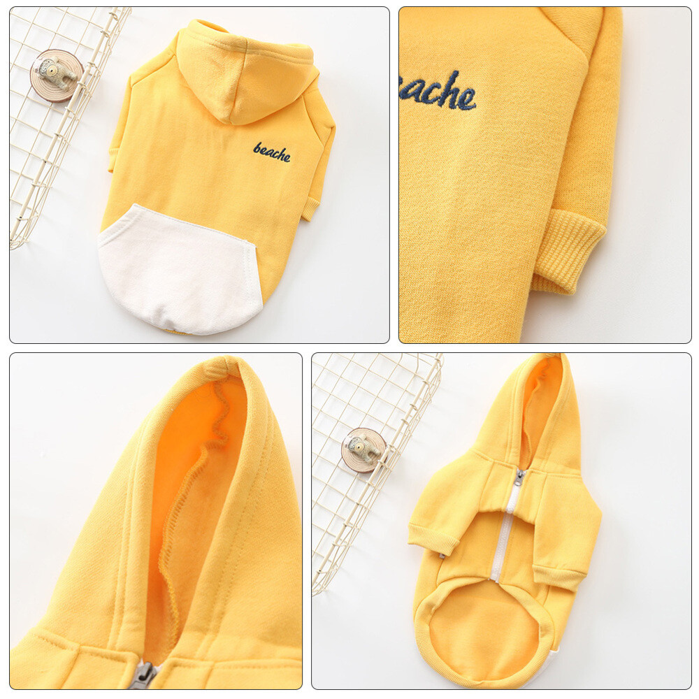 Puppy Hoodies Dog Hoodie Coat Pet Clothes Dog Jumpsuit Dog Hawaiian