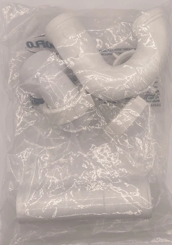 PROFLO PFPTP103 12-1/4" Plastic SJ Tubular P-Trap (1-1/4" X - White - Picture 2 of 2
