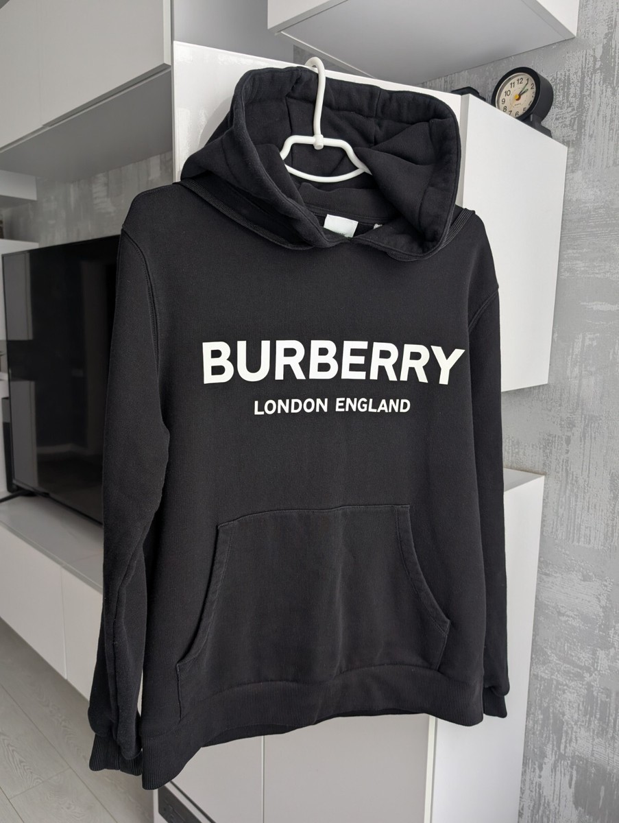 Burberry London Logo Lexstone Mens Hoodie Top Hooded Jacket Jumper