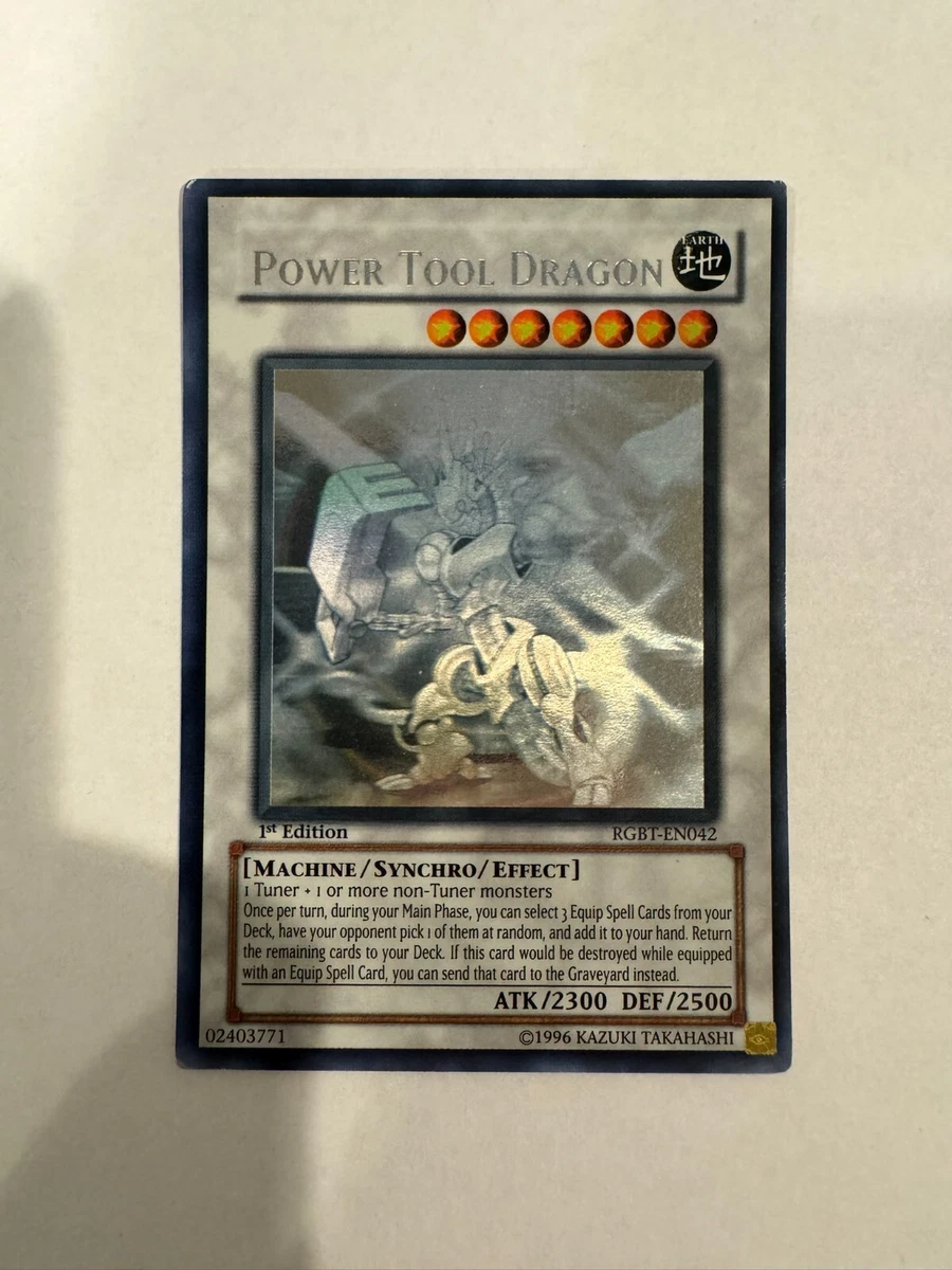 Power Tool Dragon Yu-Gi-Oh! TCG Individual Trading Card Games for