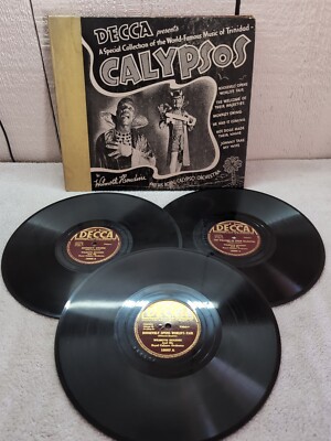 78 RPM Special Collection of Trinidad Calypsos by Wilmouth Houdini