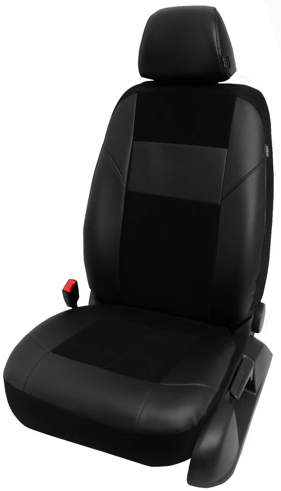Seat covers car protective covers black suitable for Citroën C3 Laguna Megane Trafic - Image 3 of 4