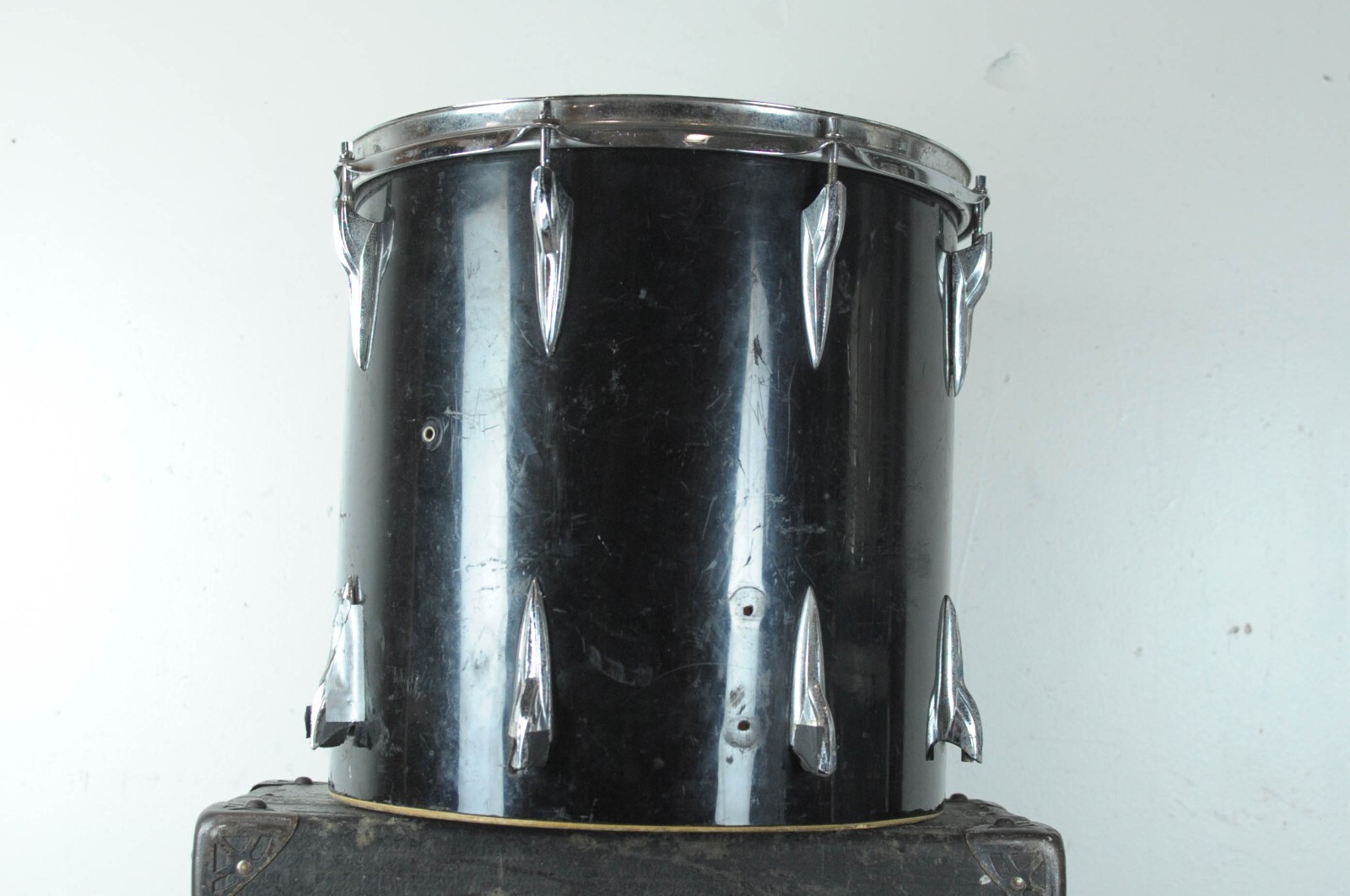 1970s Premier 14x14 Black Duroplastic Floor Tom eBay
