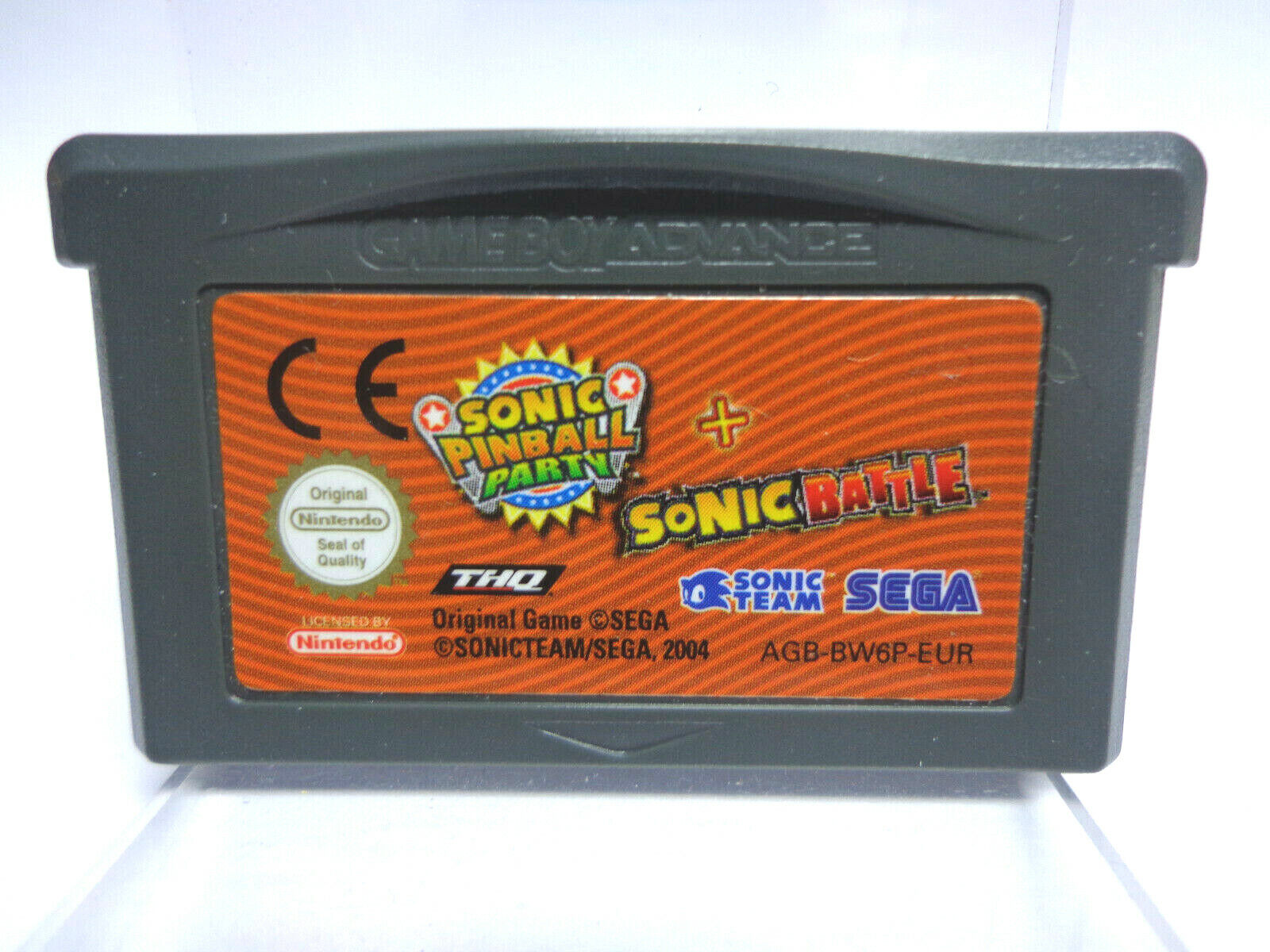 2 Games in 1 : Sonic Advance + Sonic Battle [Europe] - Nintendo Gameboy  Advance (GBA) rom download