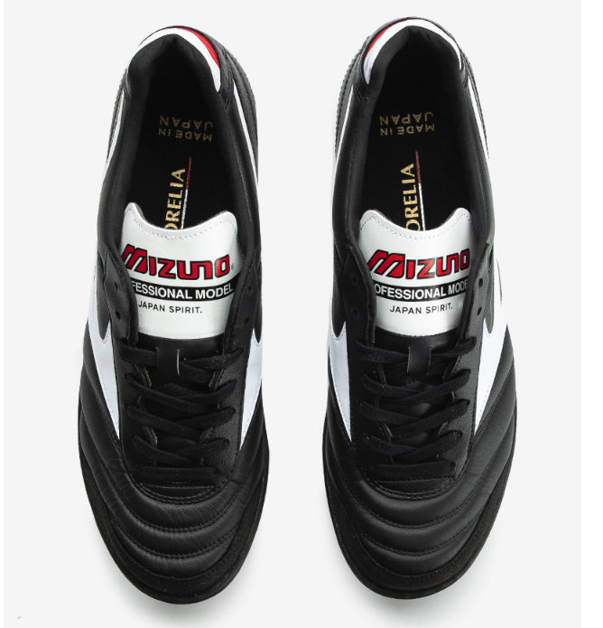 Mizuno Morelia Sala Japan TF Black White Futsal Football Mizuno Morelia Sala Japan TF Black White Futsal Football