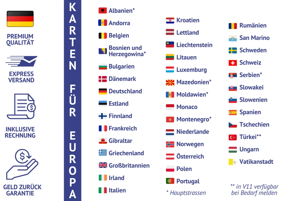 NEU für Nissan Connect 1 V12 EU & UK Navi SD Karte für Nissan Connect 2023 - Bild 3 von 4