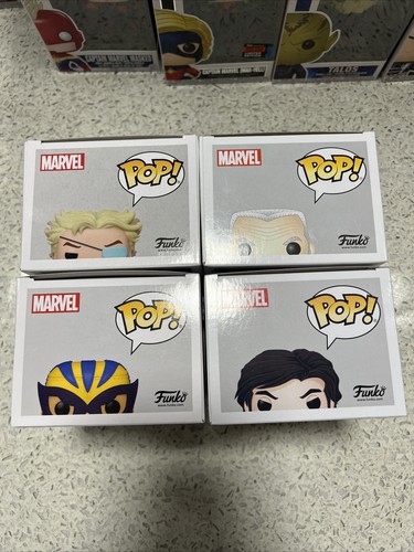 Juego de 4 piezas de vinilo Funko Pop - Marvel Comics - Wolverine - Imagen 5 de 10