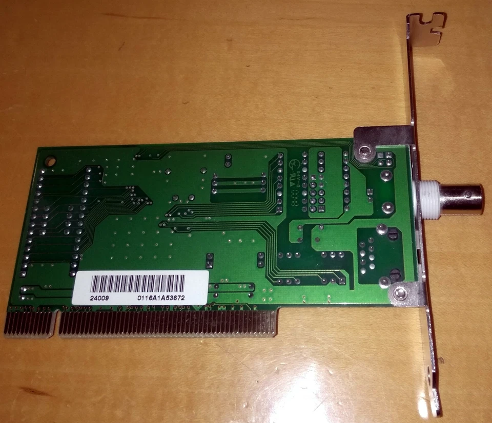 NETWORK PCI CARD COMBO 10MBps , BNC + RJ-45 (UTP) RTL8029AS GTS - Bild 3 von 4