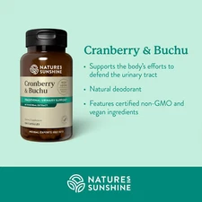 Cranberry and Buchu Concentrate 100 Capsules