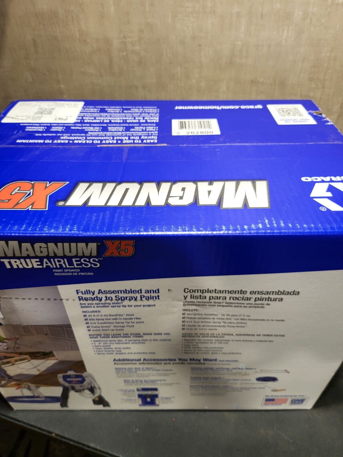 Graco Magnum X5 Electric TrueAirless Sprayer 262800 for sale online eBay
